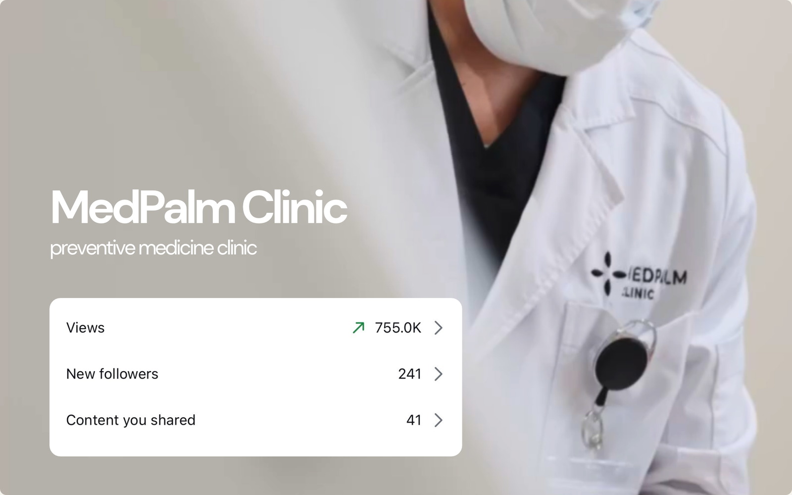 MedPalm Clinic — обложка проекта