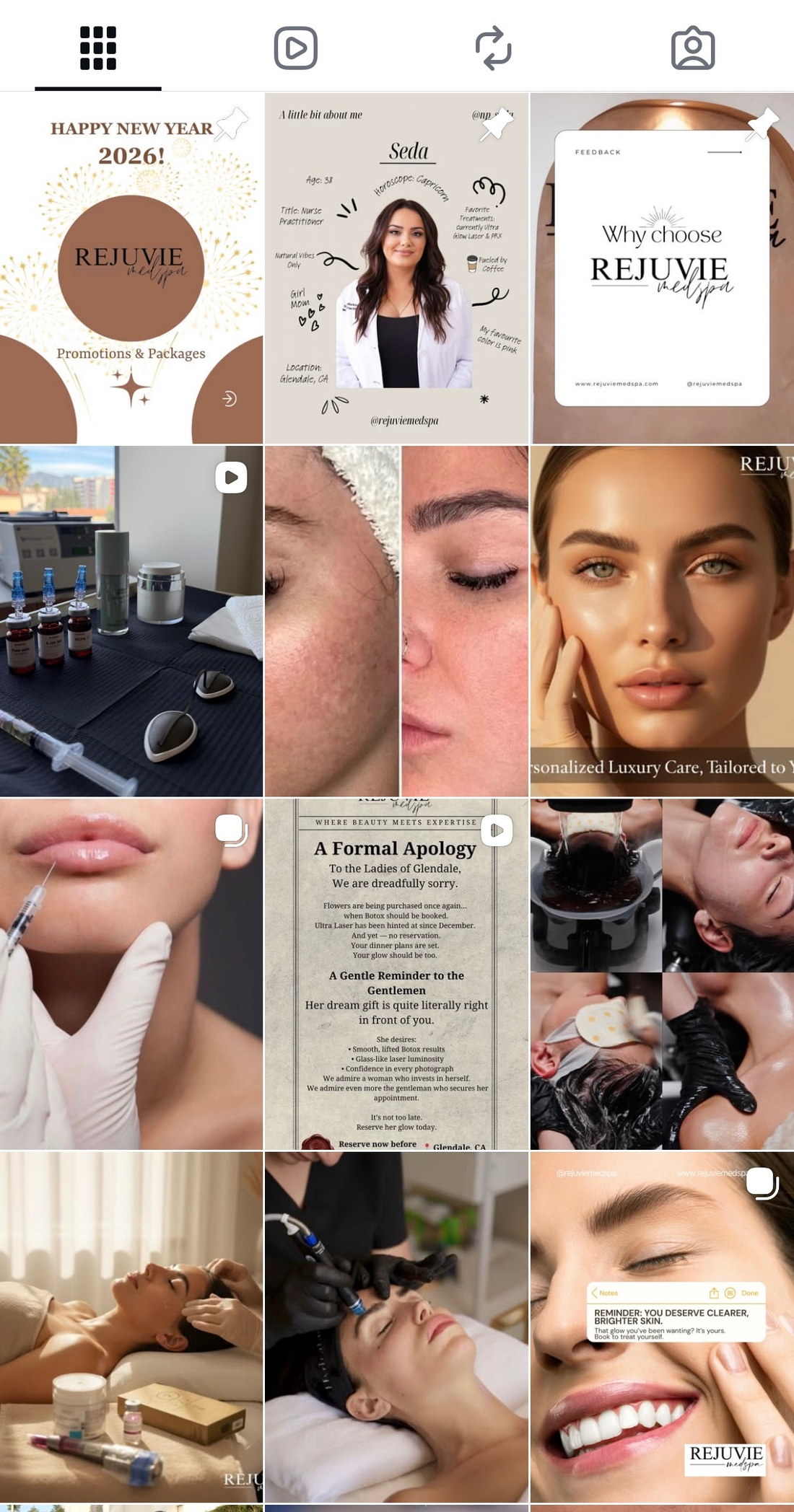 Rejuvie Med Spa — лента до работы