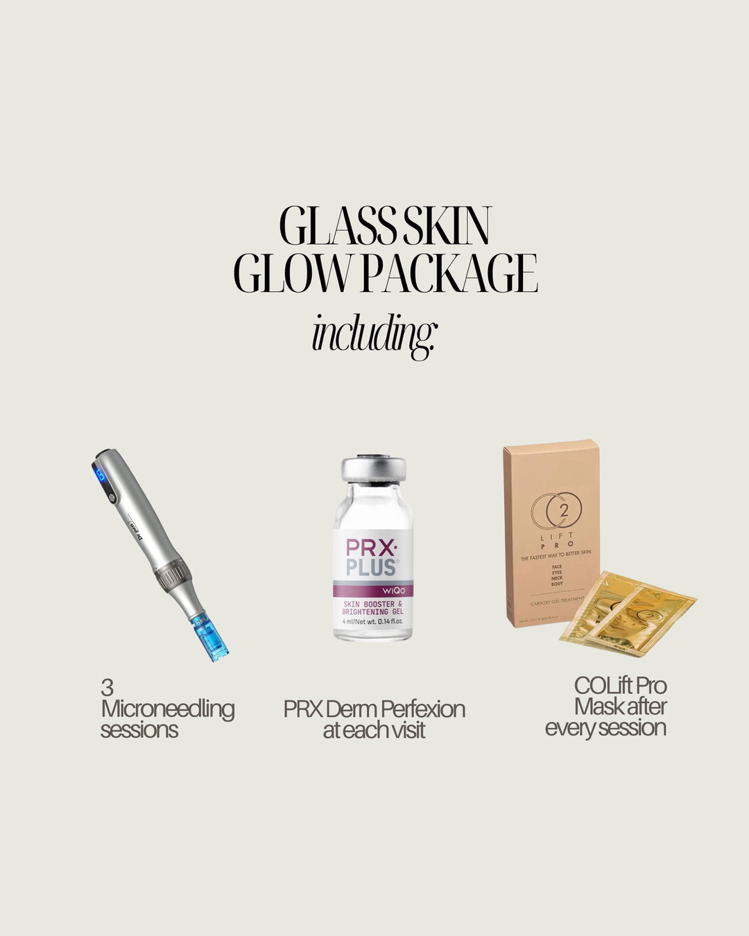 Rejuvie Med Spa — пакет Glass Skin Glow