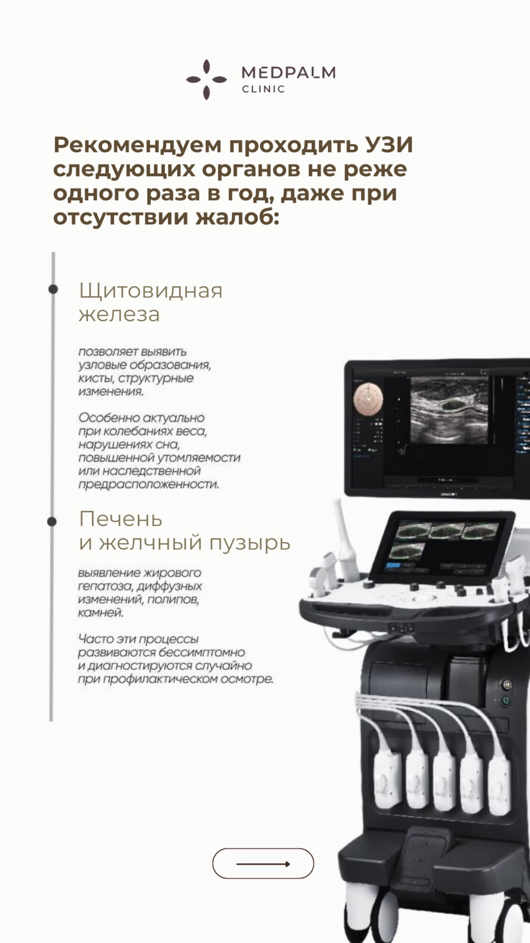 Сторис: щитовидная железа, печень и желчный пузырь